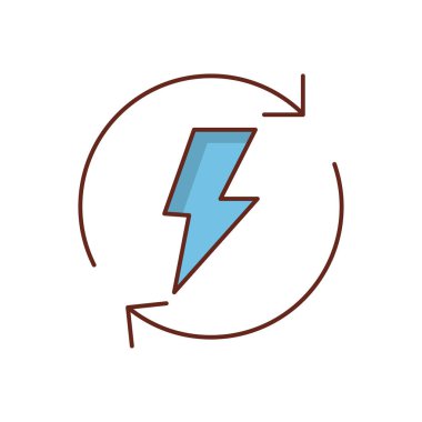 Saydam bir arkaplanda flaş vektör çizimi. Konsept ve grafik tasarım için birinci sınıf kalite semboller.. 