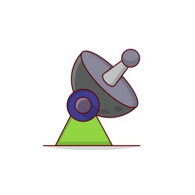 Şeffaf bir arkaplan üzerinde çanak vektör çizimi. Konsept ve grafik tasarımı için birinci sınıf kalite semboller..