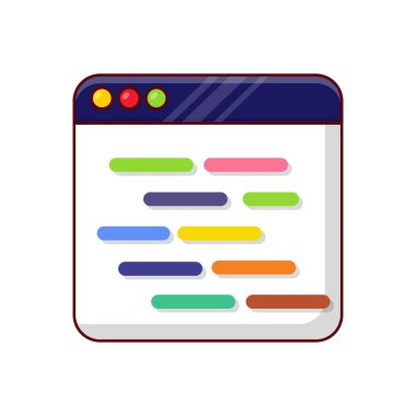 webpage vector illustration on a transparent background.Premium quality symbols.vector line flat icon for concept and graphic design.