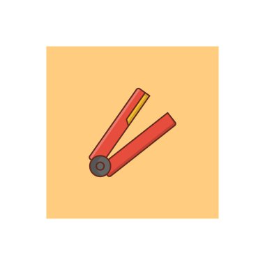 Şeffaf bir arkaplanda daha düz vektör çizimi. Konsept ve grafik tasarım için vektör çizgisi düz simgesi.  