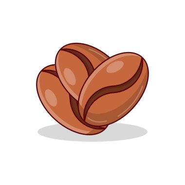 Saydam bir arkaplan üzerinde kahve vektörü çizimi. Premium kalite semboller. Konsept ve grafik tasarım için vektör çizgisi düz simgesi.