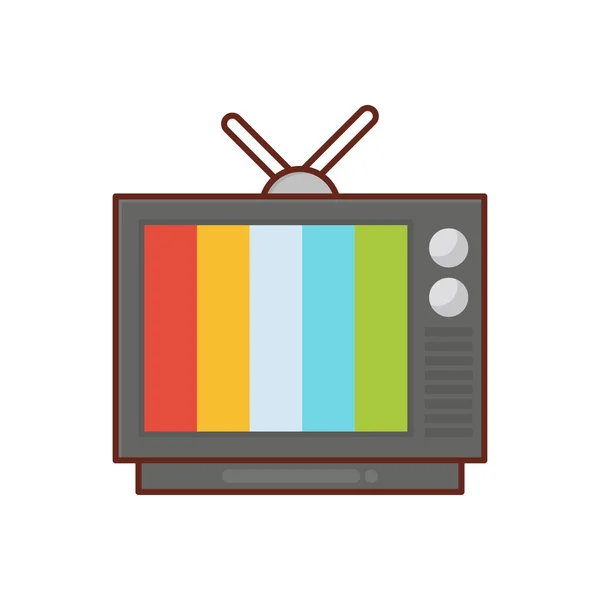 Television Vector Illustration Transparent Background Premium Quality Symbols Vector Line — Stockvektor