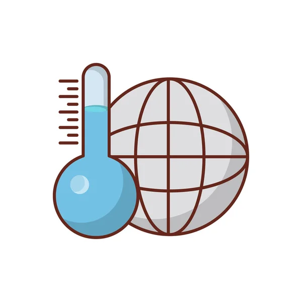 Temperature Vector Illustration Transparent Background Premium Quality Symbols Vector Line — Stock vektor
