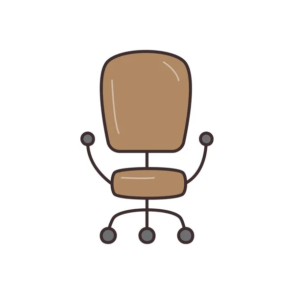 Chair Vector Illustration Transparent Background Premium Quality Symbols Vector Line — Wektor stockowy