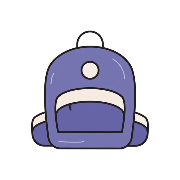 School Bag Vector Illustration Transparent Background Premium Quality Symbols Vector — 스톡 벡터