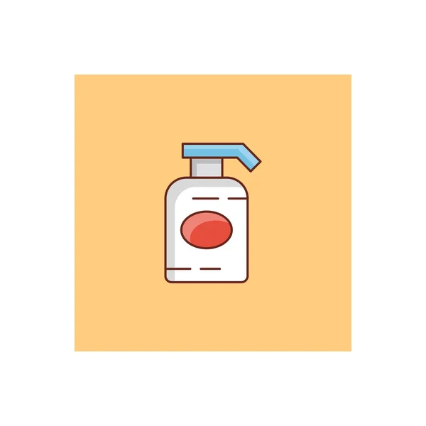 Shampoo Vektor Illustration Auf Einem Transparenten Hintergrund Premium Qualität Symbols — Stockvektor