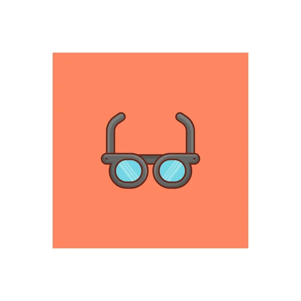 Gafas Ilustración Vectorial Sobre Fondo Transparente Premium Calidad Simbols Vector — Vector de stock