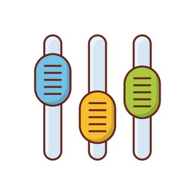 Şeffaf bir arkaplan üzerinde denetleyici vektör çizimi. Konsept ve grafik tasarım için birinci sınıf kalite semboller.. 
