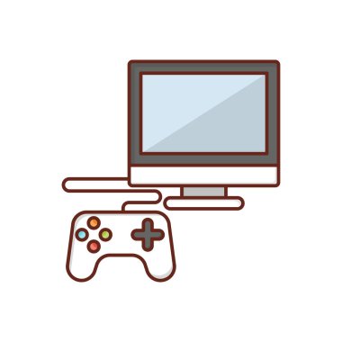 Saydam bir arkaplan üzerinde oyun vektör çizimi. Konsept ve grafik tasarım için birinci sınıf kalite semboller..