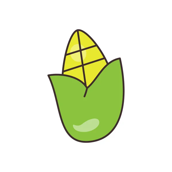 Corn Vector Illustration Transparent Background Premium Quality Symbols Vector Line — Stock Vector