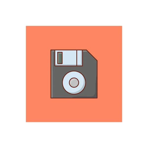 Floppy Vector Illustration Transparent Background Premium Quality Symbols Vector Line — 스톡 벡터