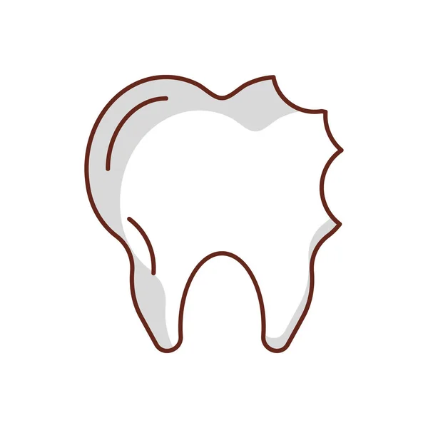 Cavity Vector Illustration Transparent Background Premium Quality Symbols Vector Line — Wektor stockowy