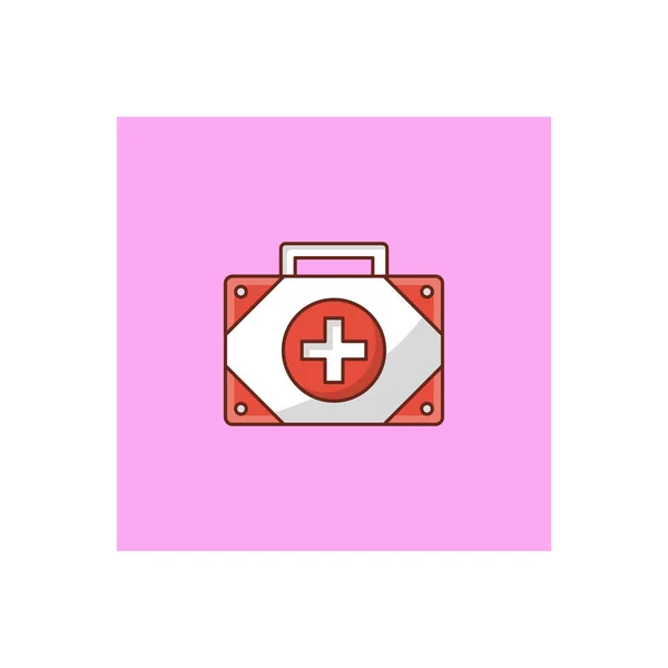 Medical Kit Vector Illustration Transparent Background Premium Quality Symbols Vector — Stockvector