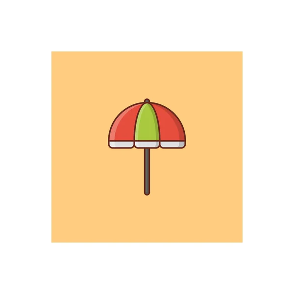 Paraguas Ilustración Vectorial Sobre Fondo Transparente Calidad Premium Simbols Vector — Vector de stock