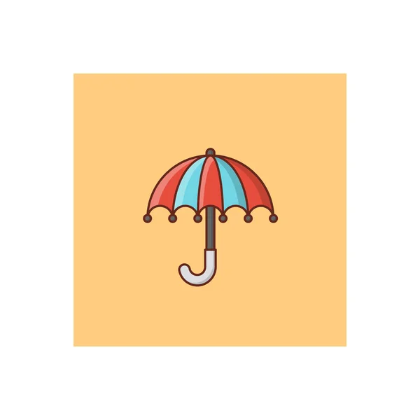 Umbrella Vector Illustration Transparent Background Premium Quality Symbols Vector Line — стоковый вектор