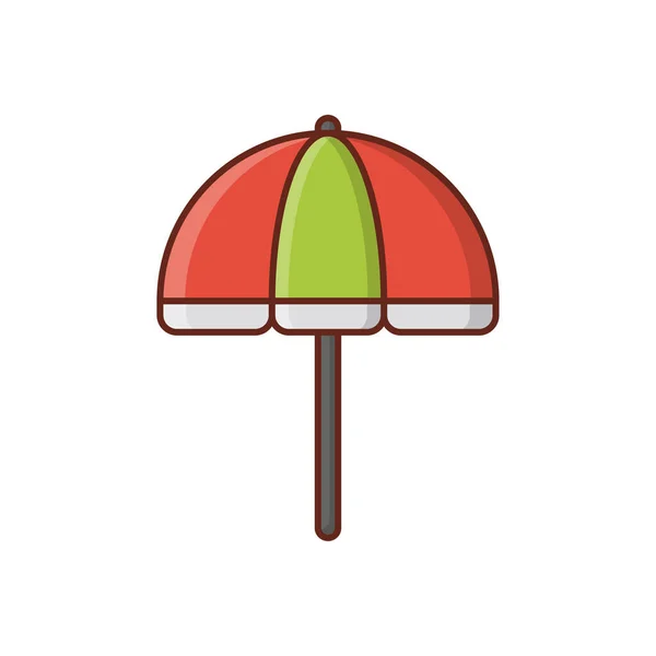 Paraguas Ilustración Vectorial Sobre Fondo Transparente Calidad Premium Simbols Vector — Vector de stock