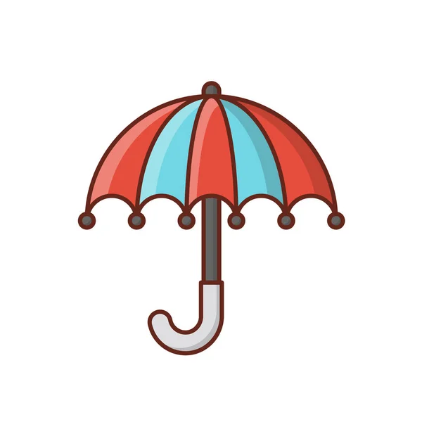 Umbrella Vector Illustration Transparent Background Premium Quality Symbols Vector Line — стоковый вектор