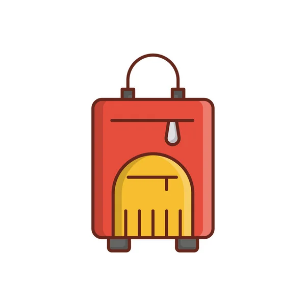 Luggage Vector Illustration Transparent Background Premium Quality Symbols Vector Line — Image vectorielle
