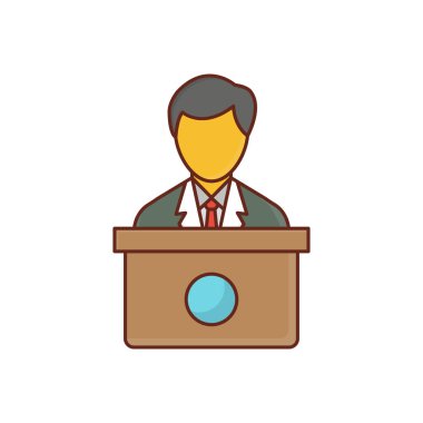 Şeffaf bir arkaplan üzerinde resepsiyon vektör çizimi. Konsept ve grafik tasarımı için birinci sınıf kalite semboller.. 