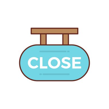 Şeffaf bir arkaplanda vektör illüstrasyonunu kapat. Konsept ve grafik tasarım için birinci sınıf kalite semboller. vektör çizgisi düz simgesi. 