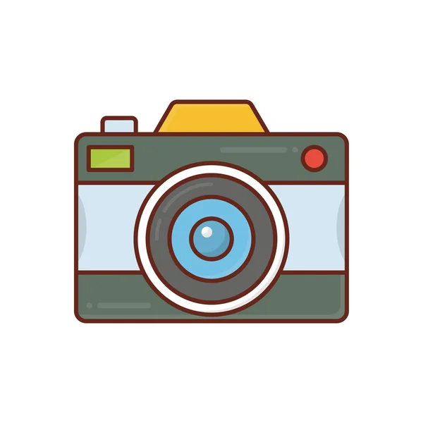 Камери Векторні Ілюстрації Прозорому Фоні Символи Преміум Якості Векторна Плоска — стоковий вектор