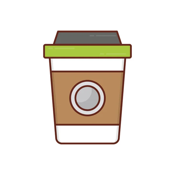 Coffee Vector Illustration Transparent Background Premium Quality Symbols Vector Line — Διανυσματικό Αρχείο