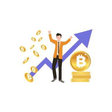 Çocuk Bitcoin 'in gelişiminden memnun..