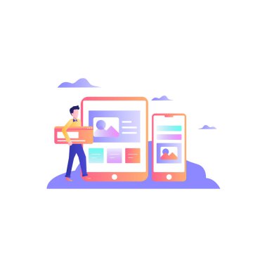 Çocuk kredi kartıyla online ödeme yapıyor..