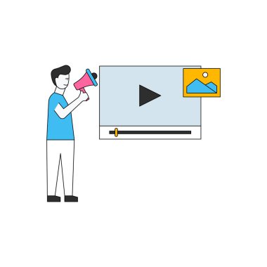 Çocuk videoyu pazarlıyor..