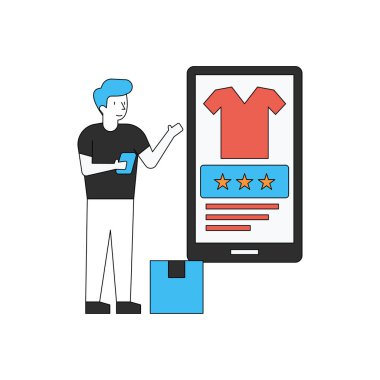 Çocuk online alışveriş yapıyor..