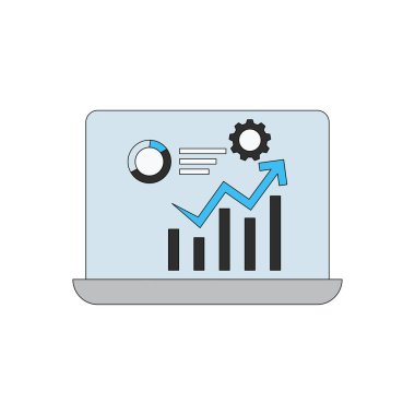 Grafik çubuğu büyüyor.
