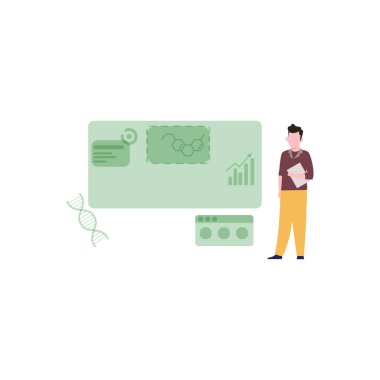 Çocuk veri bilimi üzerine çalışıyor..