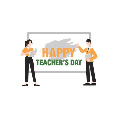 Öğretmenler derslerini veriyorlar..