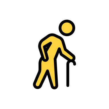 Saydam bir arkaplan üzerinde kişi vektör illüstrasyonu. Konsept ve grafik tasarımı için birinci sınıf kalite simgeler..