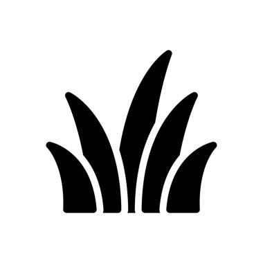 Şeffaf bir arkaplan üzerinde bitki vektör illüstrasyonu. Konsept ve grafik tasarım için özel kalite semboller..