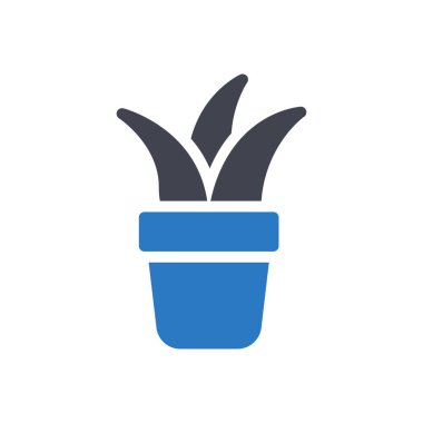 Şeffaf bir arkaplan üzerinde bitki vektör illüstrasyonu. Konsept ve grafik tasarım için özel kalite semboller..