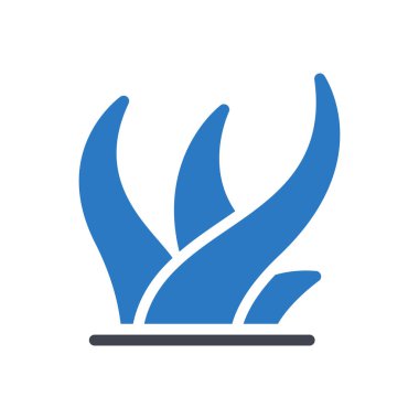 Şeffaf bir arkaplan üzerinde bitki vektör illüstrasyonu. Konsept ve grafik tasarım için özel kalite semboller.. 