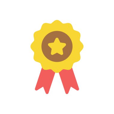 Şeffaf bir arkaplan üzerinde rozet vektör çizimi. Konsept ve grafik tasarım için mükemmel kalite simgeleri..