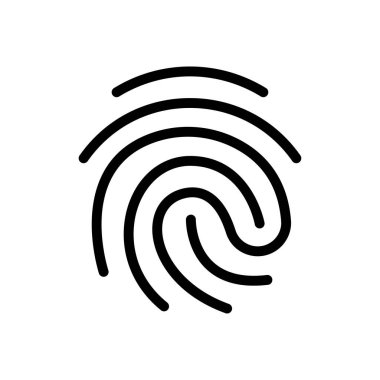 Şeffaf bir arkaplan üzerinde thum yazdırma vektör çizimi. Konsept ve grafik tasarımı için mükemmel kalite sembolleri..