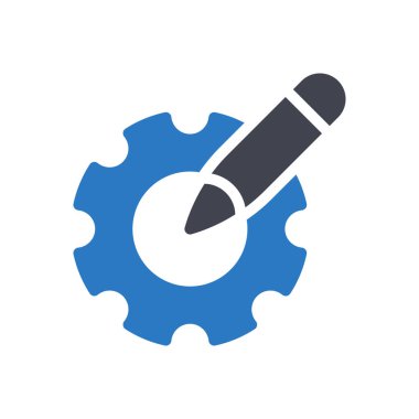 Şeffaf bir arkaplan üzerinde vektör illüstrasyonunu düzenle. Konsept ve grafik tasarımı için mükemmel kalite simgeleri..