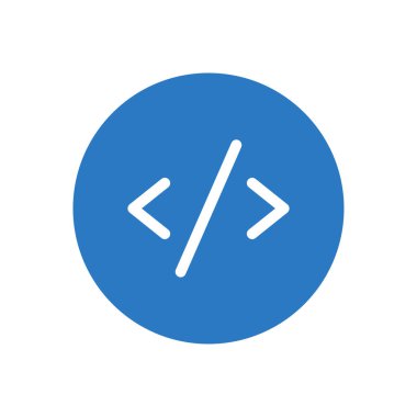 Şeffaf bir arkaplan üzerinde kodlama vektör illüstrasyonu. Konsept ve grafik tasarımı için mükemmel kalite sembolleri..