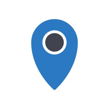 Şeffaf bir arkaplan üzerinde konum vektör illüstrasyonu. Konsept ve grafik tasarımı için mükemmel kalite sembolleri..