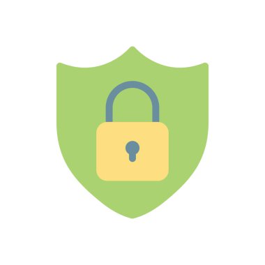 Şeffaf bir arkaplan üzerinde koruma vektörü illüstrasyonunu kilitle. Konsept ve grafik tasarım için mükemmel kalite simgeleri..