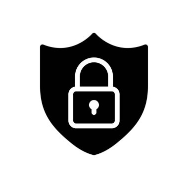 Şeffaf bir arkaplan üzerinde koruma vektörü illüstrasyonunu kilitle. Konsept ve grafik tasarımı için mükemmel kalite sembolleri..