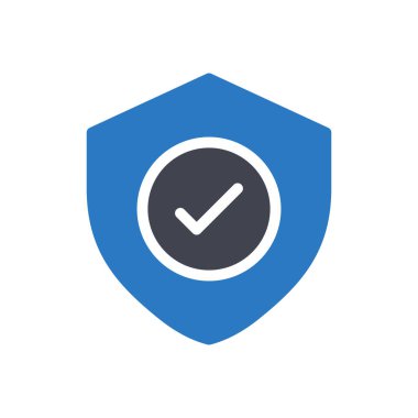 Shield, şeffaf bir arkaplan üzerinde vektör illüstrasyonu gerçekleştirdi. Konsept ve grafik tasarımı için mükemmel kalite sembolleri..