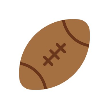 Şeffaf bir arkaplan üzerinde rugby vektör çizimi. Konsept ve grafik tasarımı için premimium kalitesi simgeleri..