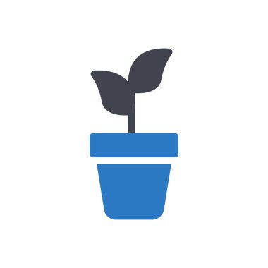 Şeffaf bir arkaplan üzerinde bitki vektör illüstrasyonu. Konsept ve grafik tasarım için özel kalite semboller..