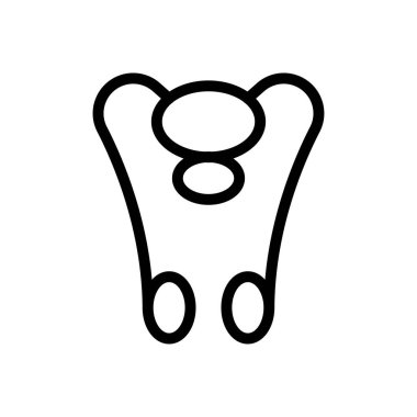 Saydam bir arkaplanda erkek üreme vektörü çizimi. Premium kalite sembolleri. Konsept ve grafik tasarım için ince çizgi simgesi..