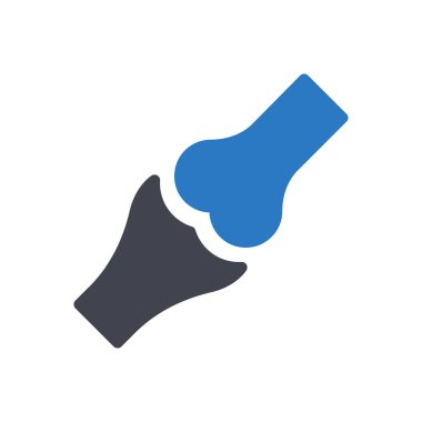 Saydam bir arkaplan üzerinde birleşik kemik vektör illüstrasyonu. Konsept ve grafik tasarımı için mükemmel kalite semboller..