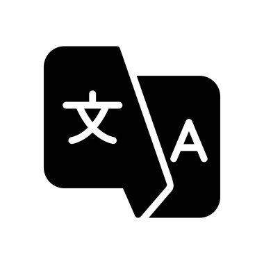 Şeffaf bir arkaplan üzerinde çeviri vektör illüstrasyonu. Konsept ve grafik tasarımı için mükemmel kalite sembolleri..